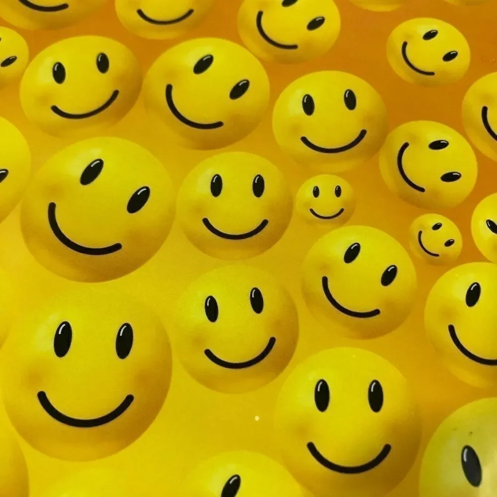 20- 6x9 Happy Smiley Face Poly Mailers